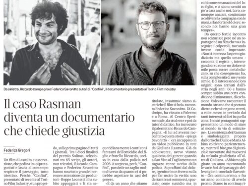 Il caso Rasman diventa un documentario che chiede giustizia